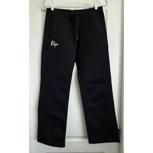 Kutting Weight Loss Neoprene Nylon Sweat Workout Sauna Pants Womens Sz L Fitness